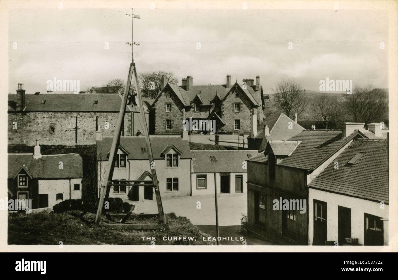 Le couvre-feu, Leadhills, Biggar, Lanarkshire, Écosse. Banque D'Images