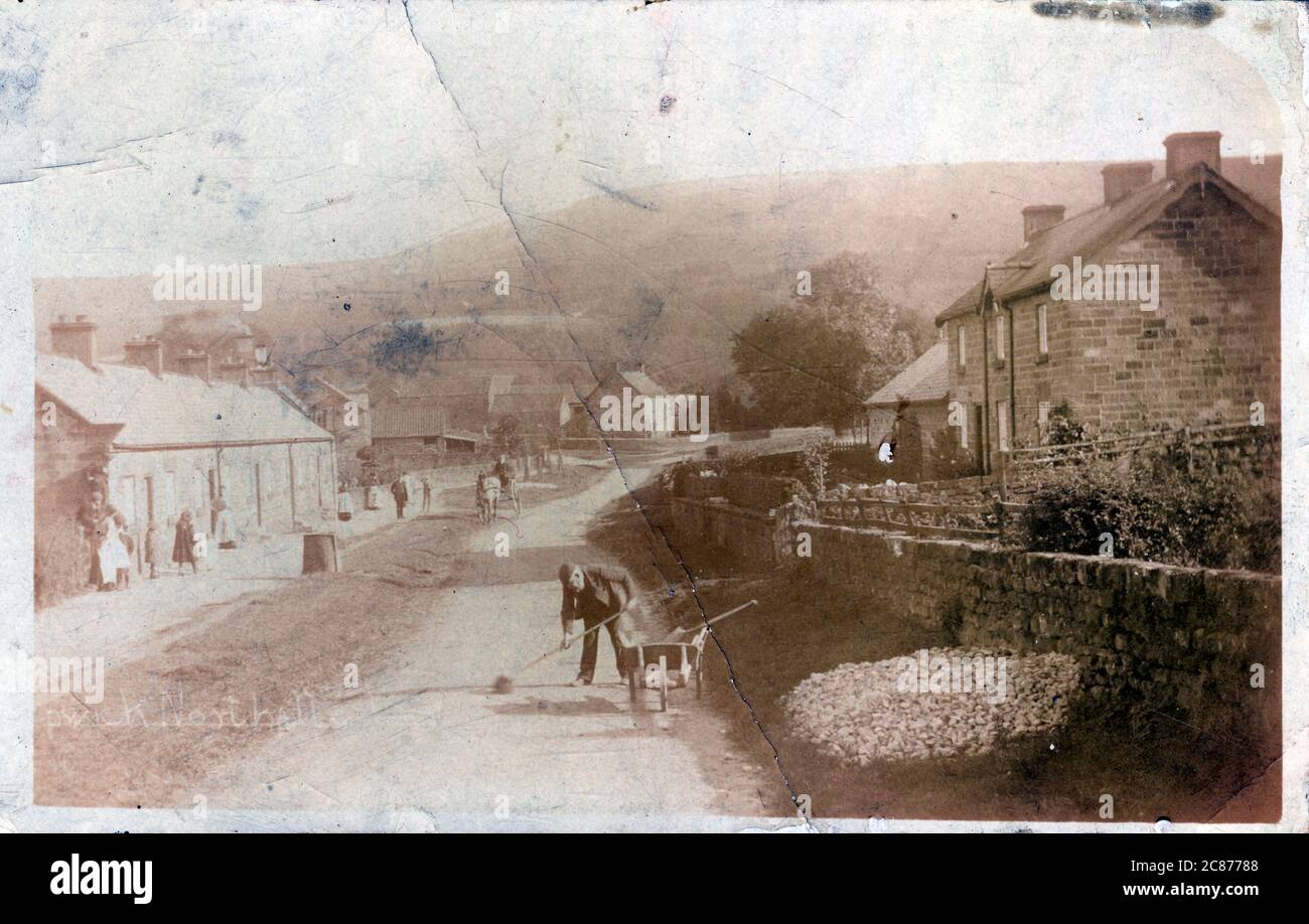 Le village, Kepwick, Thirsk, Northallerton, Yorkshire, Angleterre. Banque D'Images