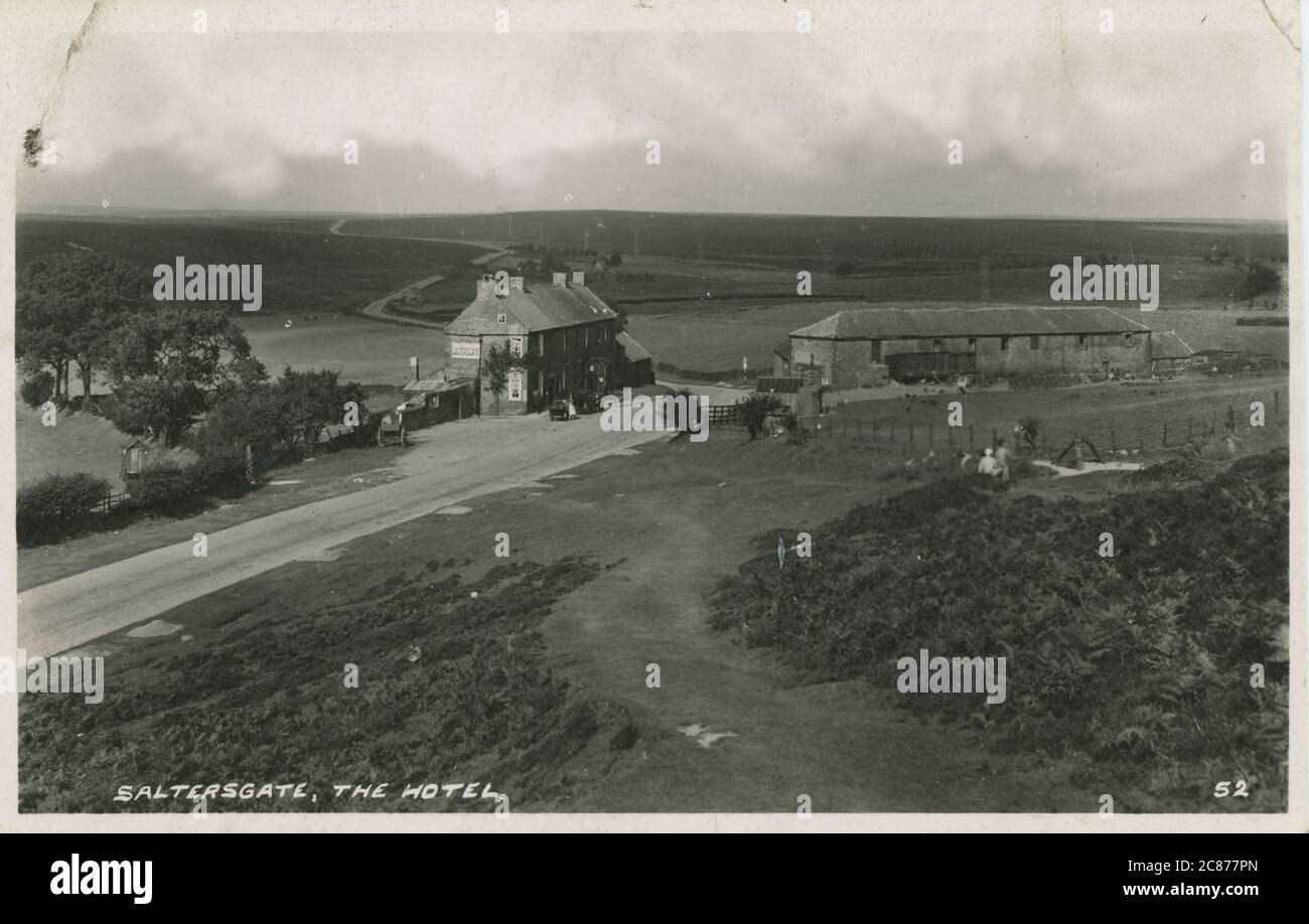 Saltersgate Hotel, Saltergate, Pickering, Lockton, Yorkshire, Angleterre. Banque D'Images