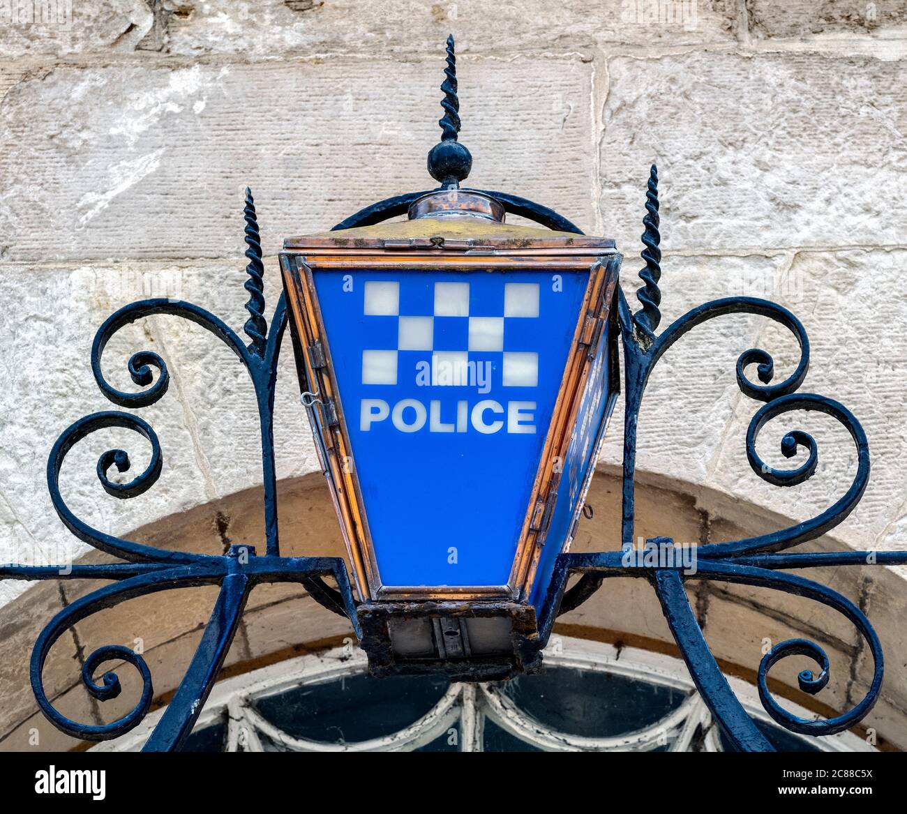 Poste de police de Haddington, East Lothian, Écosse, Royaume-Uni. Banque D'Images