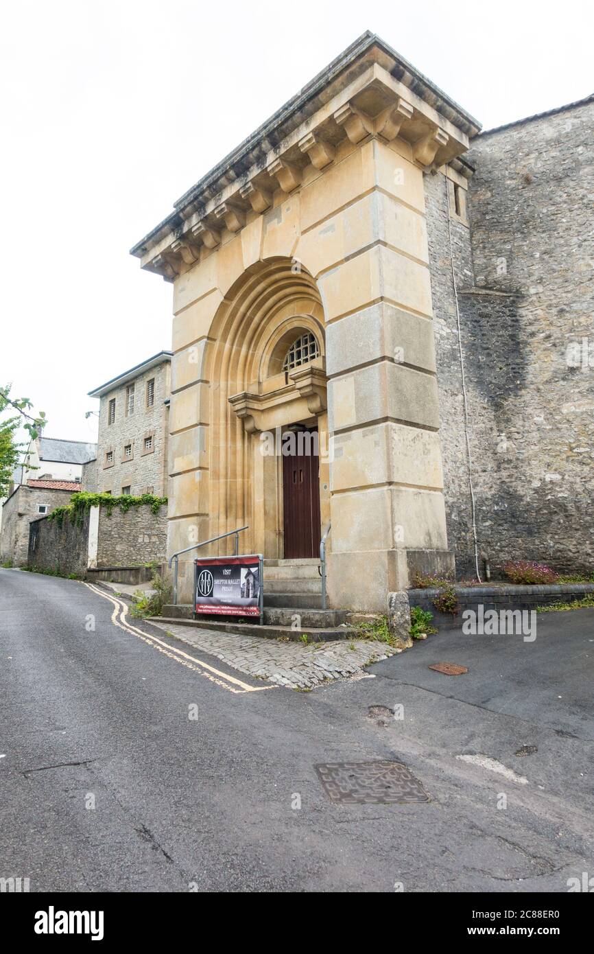 Prison de Shepton Mallet, Shepton Mallet, Somerset, Angleterre, Royaume-Uni. Banque D'Images