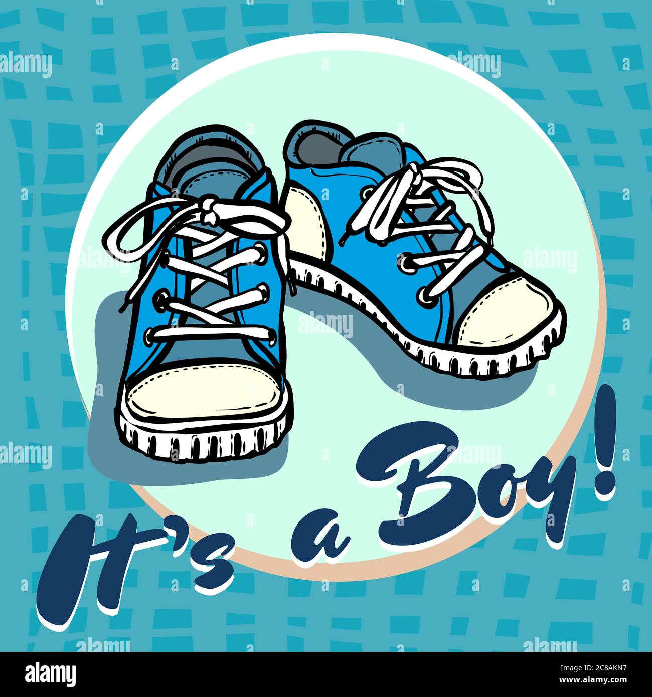 Carte Postale Vecteur De Felicitations Pour La Douche De Bebe Garcon Annonce Bebe En Bleu C Est Un Garcon Avec Des Chaussures Pour Enfants En Cercle Carte De Texture Affiche Invitation Image Vectorielle Carte Postale Vecteur De Felicitations Pour La Douche De Bebe Garcon Annonce Bebe En Bleu C Est Un Garcon Avec Des Chaussures Pour Enfants En Cercle Carte De Texture Affiche Invitation Image Vectorielle