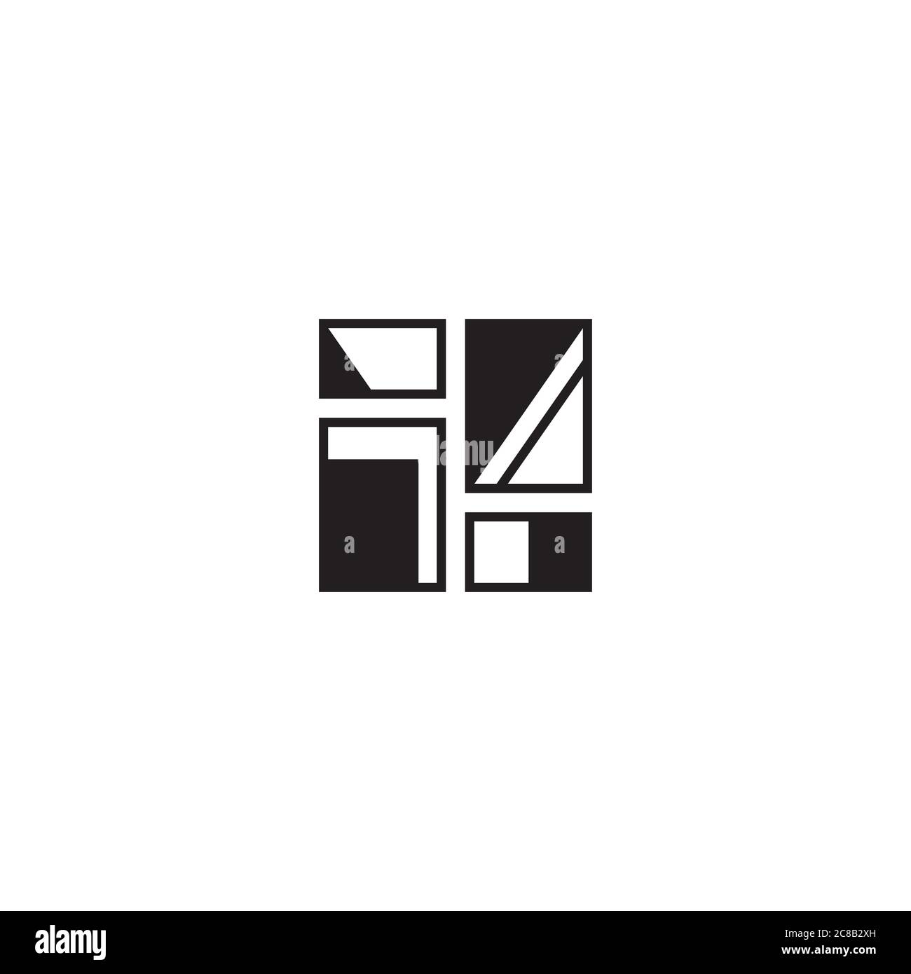 Logo abstrait Art / Icon design Illustration de Vecteur
