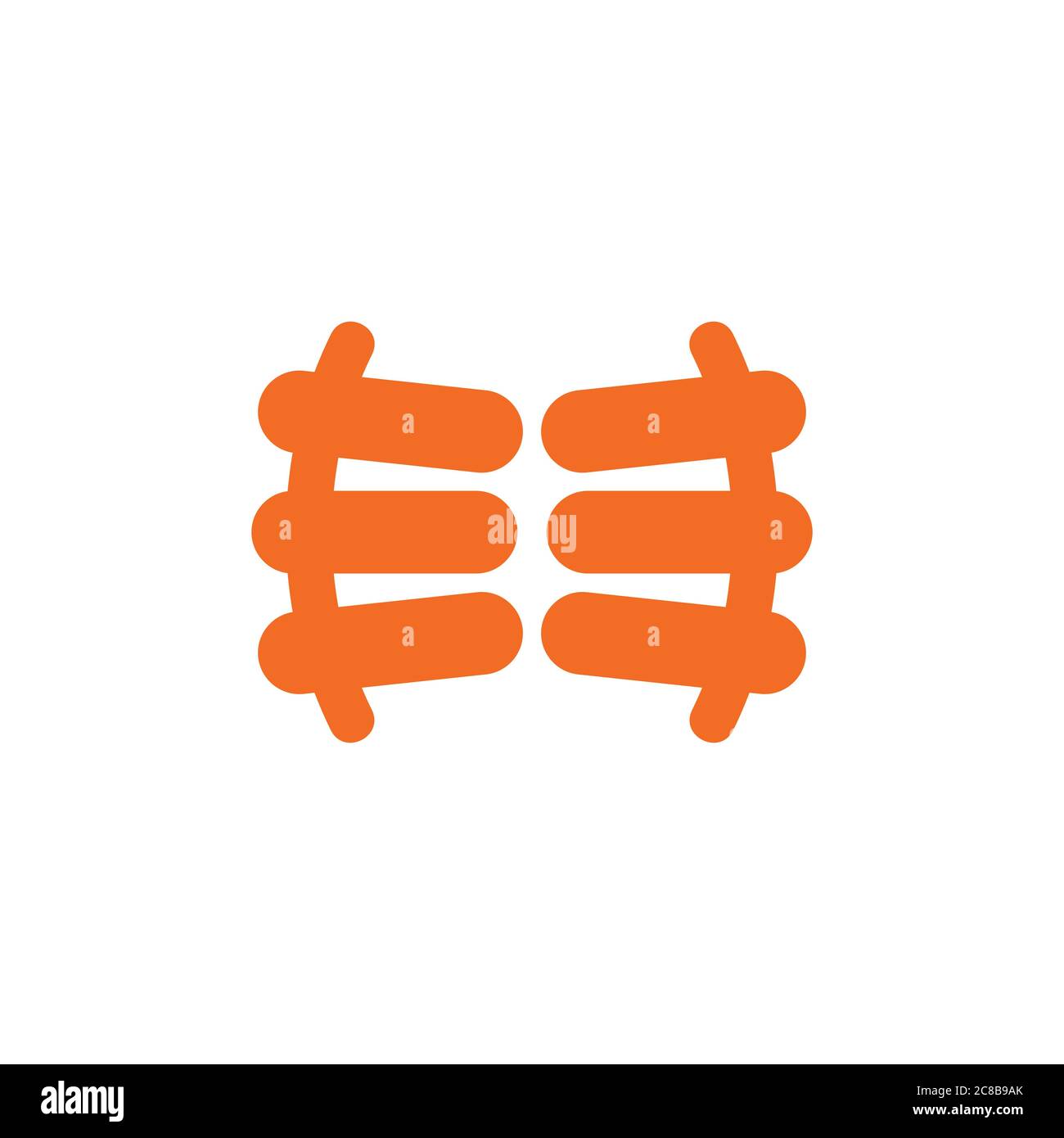 Triangle dont les motifs liés résumé vecteur logo Illustration de Vecteur