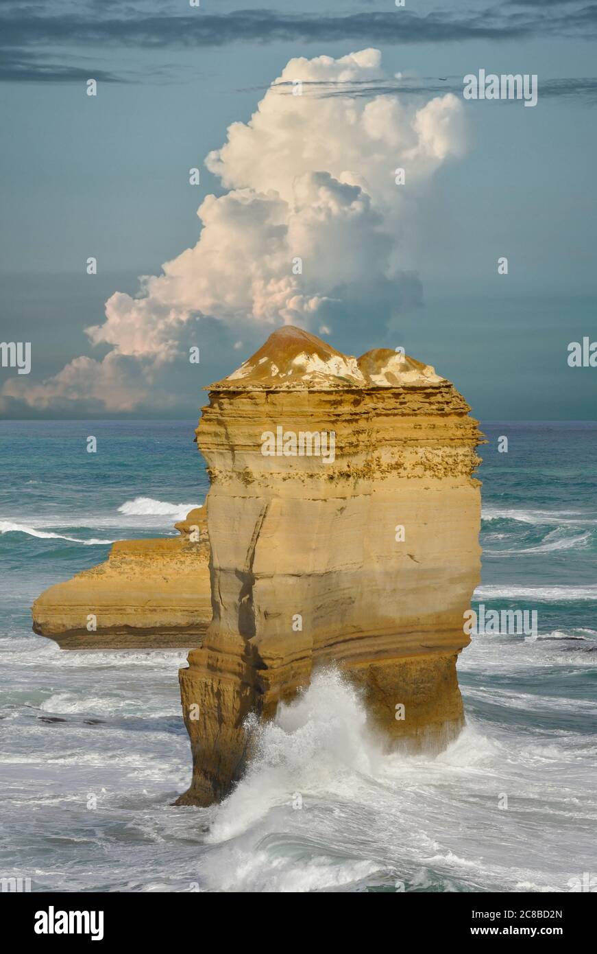 12 Apostoles, une formation naturelle, dans la célèbre côte australienne, la Great Ocean Road Banque D'Images