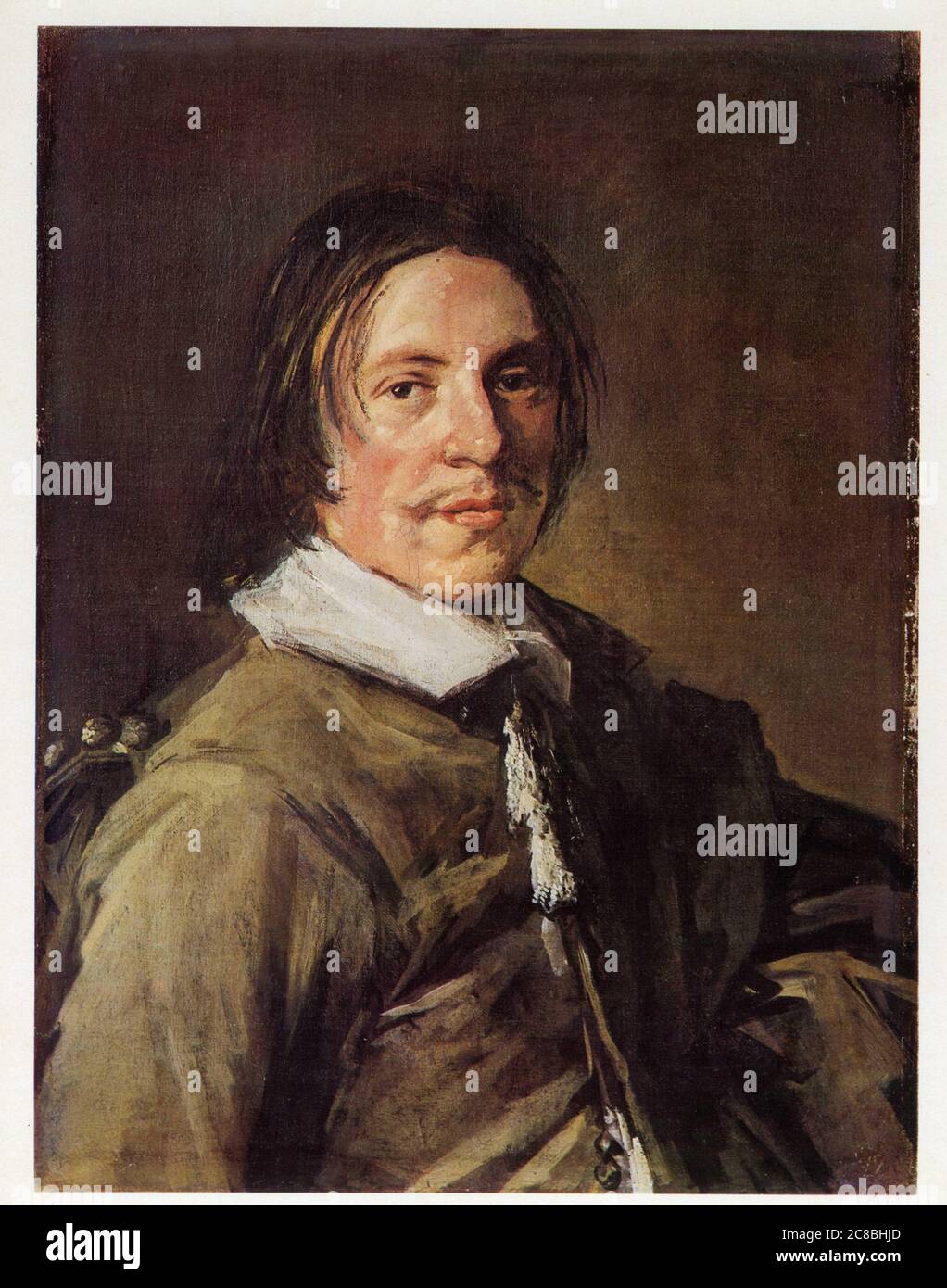 Frans Hals. 1585-1666.Portrait de Vincent Laurensz van der Vinne, 65 x 49 cm. Banque D'Images