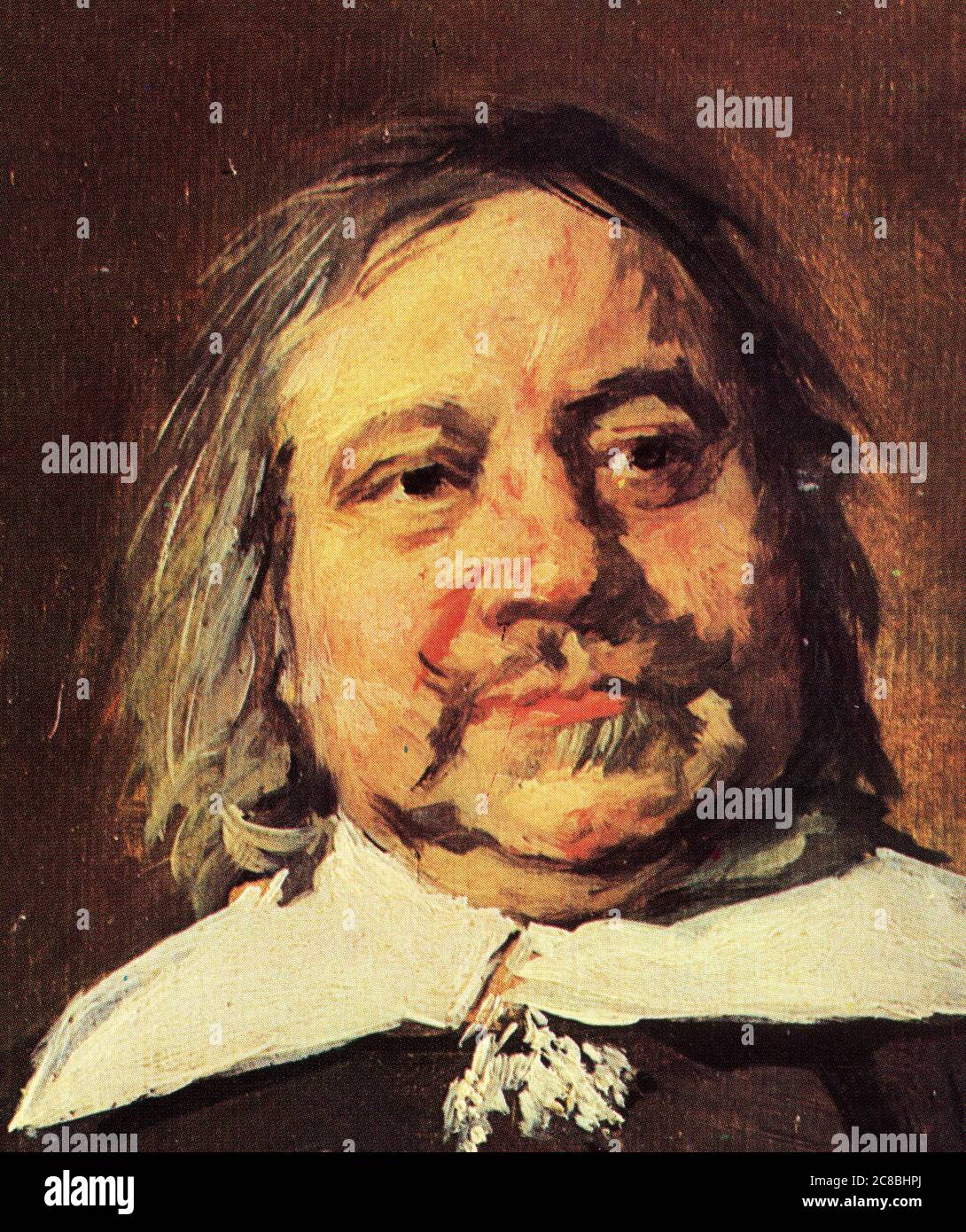 Frans Hals. 1585-1666. Portrait de Willem Croes. 1660. 47 x 34 cm. Banque D'Images