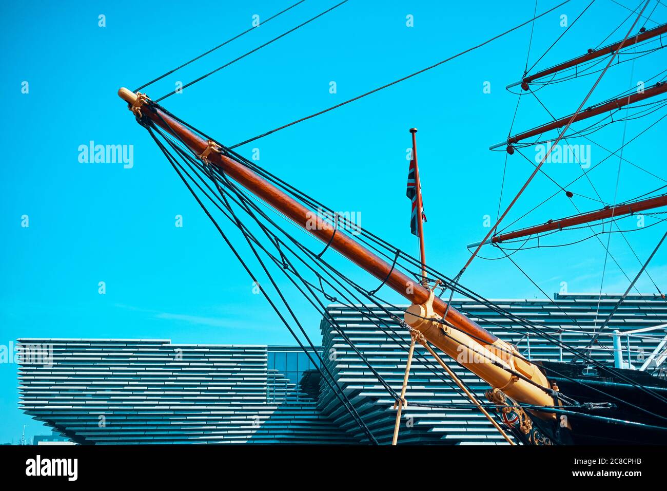 RRS Discovery et V&A, Dundee, Écosse Banque D'Images
