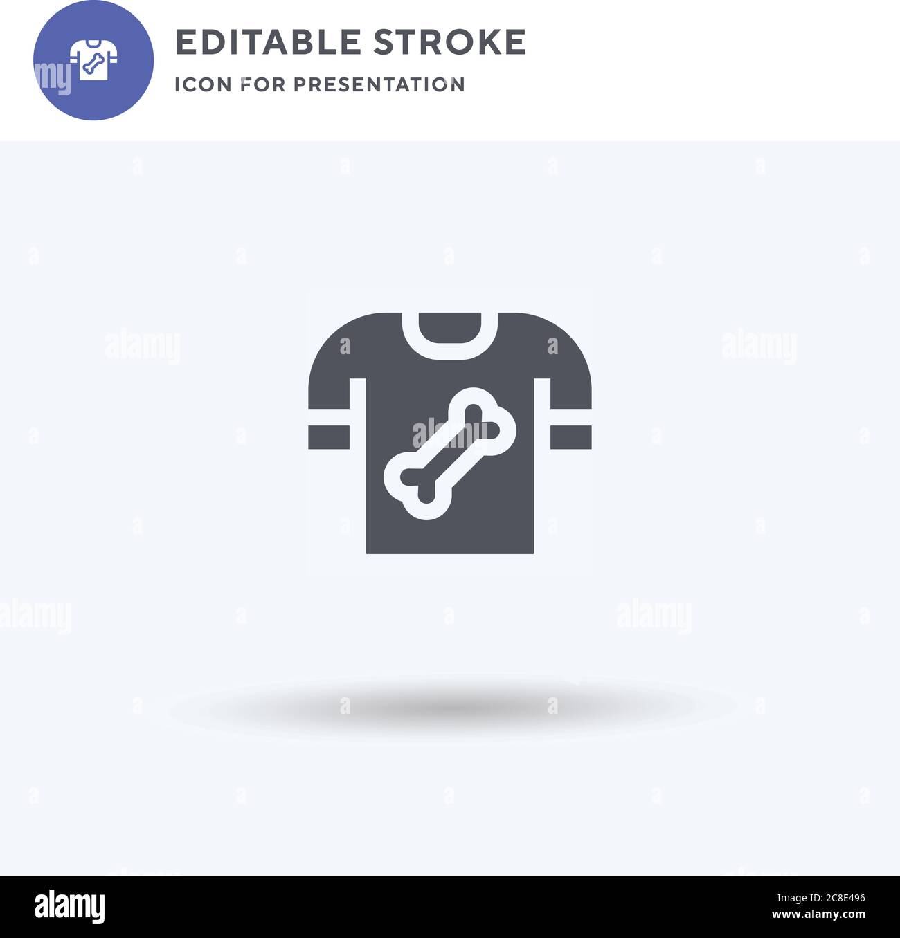 Vecteur d'icône PET, signe plat rempli, pictogramme solide isolé sur blanc, illustration du logo. Icône PET pour la présentation. Illustration de Vecteur