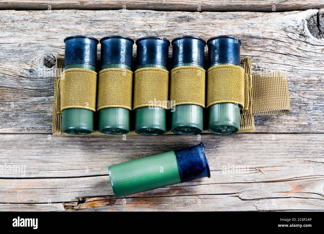 Porte-munitions Tactique Pour Fusil De Chasse Calibre 12 - 5 Cartouches - Depring