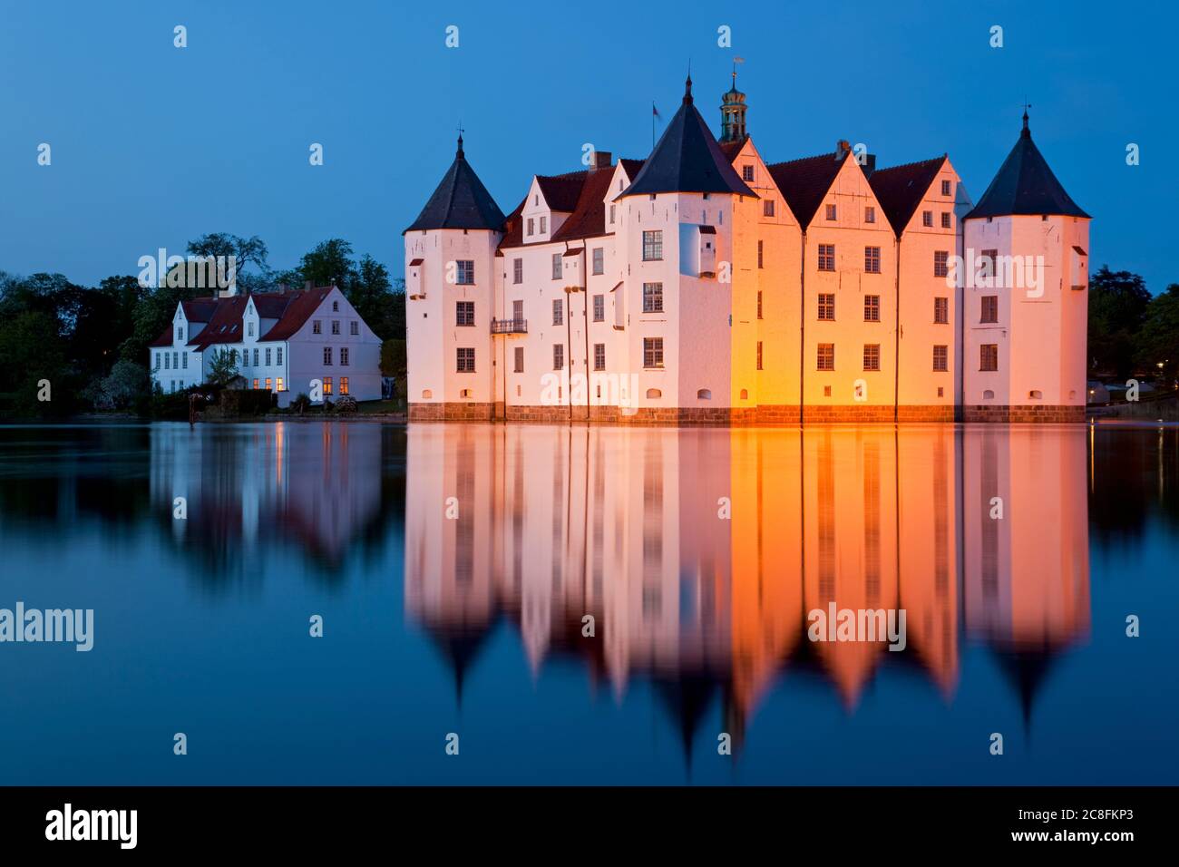 Géographie / Voyage, Allemagne, Schleswig-Holstein, fermeture Gluecksburg, côte de la mer Baltique, droits-supplémentaires-dégagement-Info-non-disponible Banque D'Images