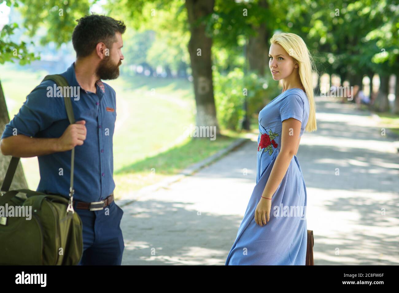 rencontre dans la nature