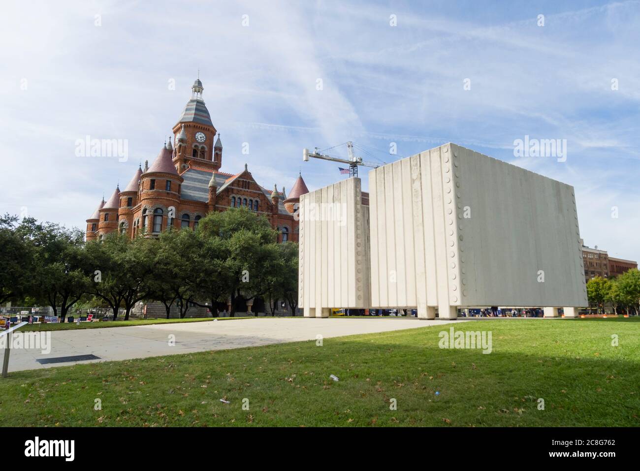 Old Red Museum et JFK Memorial Banque D'Images