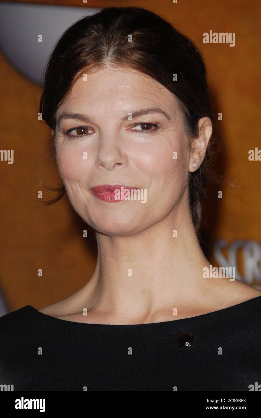 Jeanne Tripplehorn à la 14e annonce des nominations annuelles aux prix de la Guilde des acteurs de l'écran, au Pacific Design Center, Silver Screen Theatre à West Hollywood, CA. L'événement a eu lieu le jeudi 20 décembre 2007. Photo par: SBM / PictureLux - référence du fichier # 34006-12632SBMPLX Banque D'Images