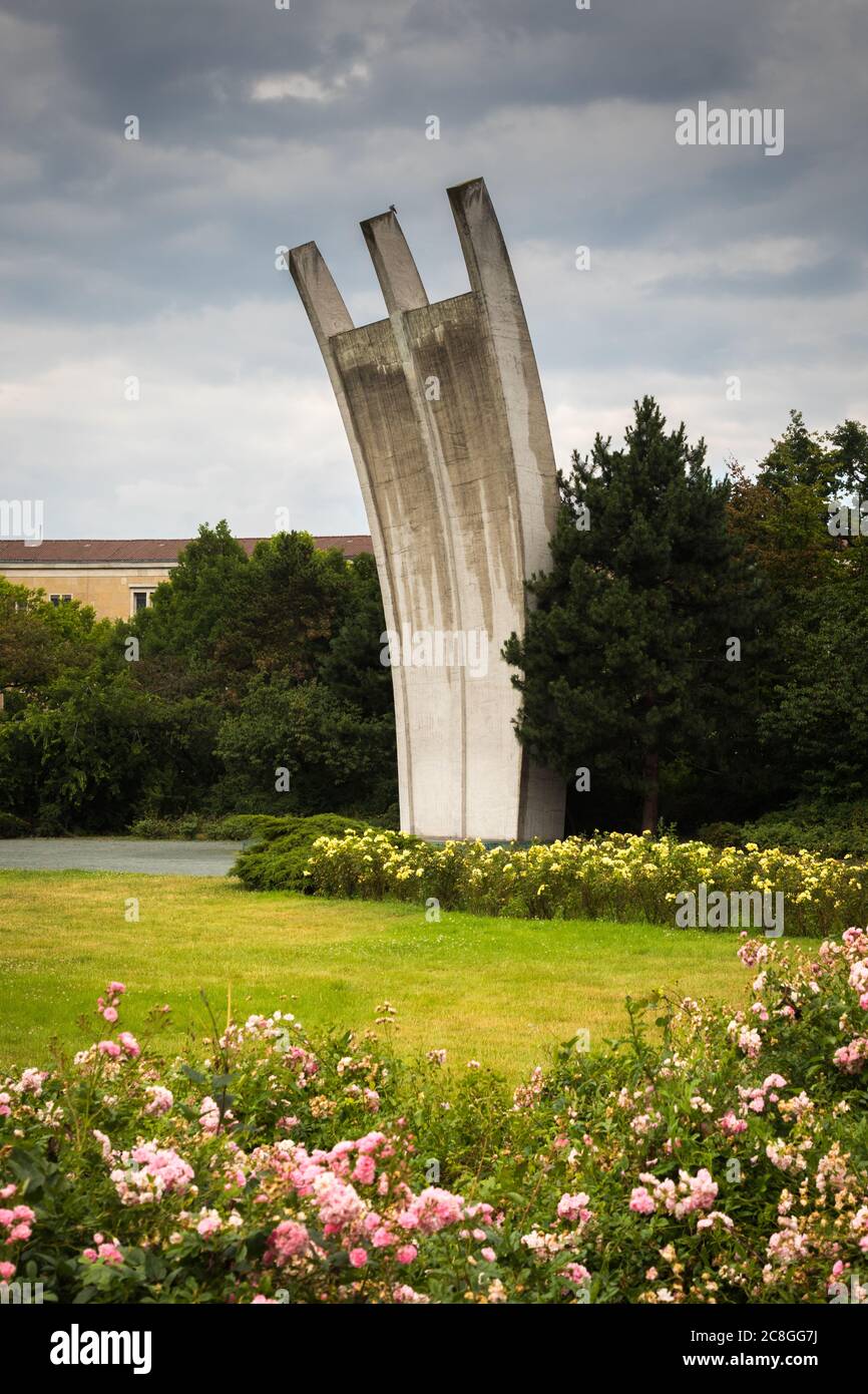 Berlin, monument du pont aérien Banque D'Images