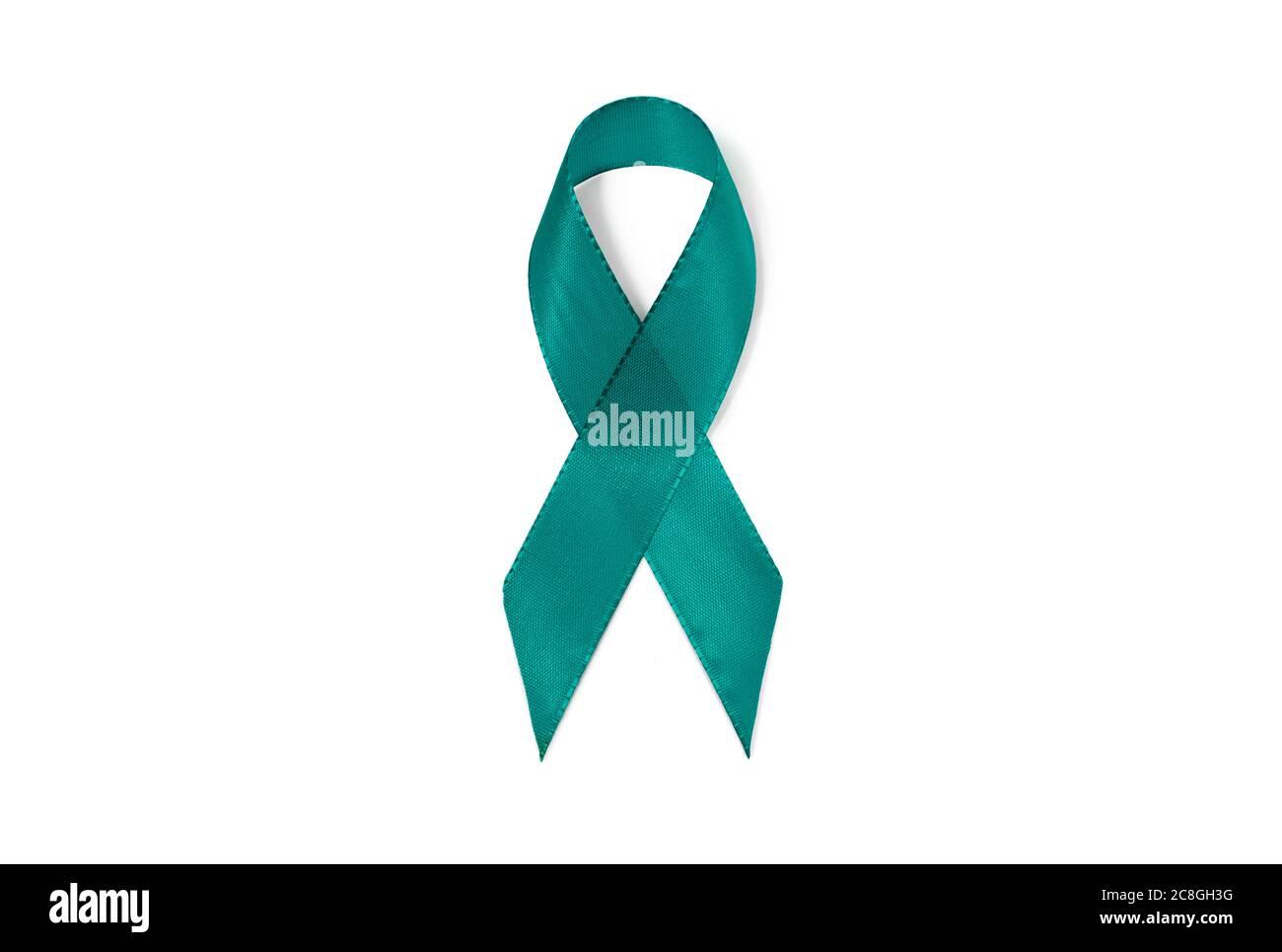 Ruban de sensibilisation à l'image de symbole essence, ruban, signe de solidarité, cancer de l'ovaire, cancer du foie, troubles anxieux, trouble de stress post-traumatique Banque D'Images