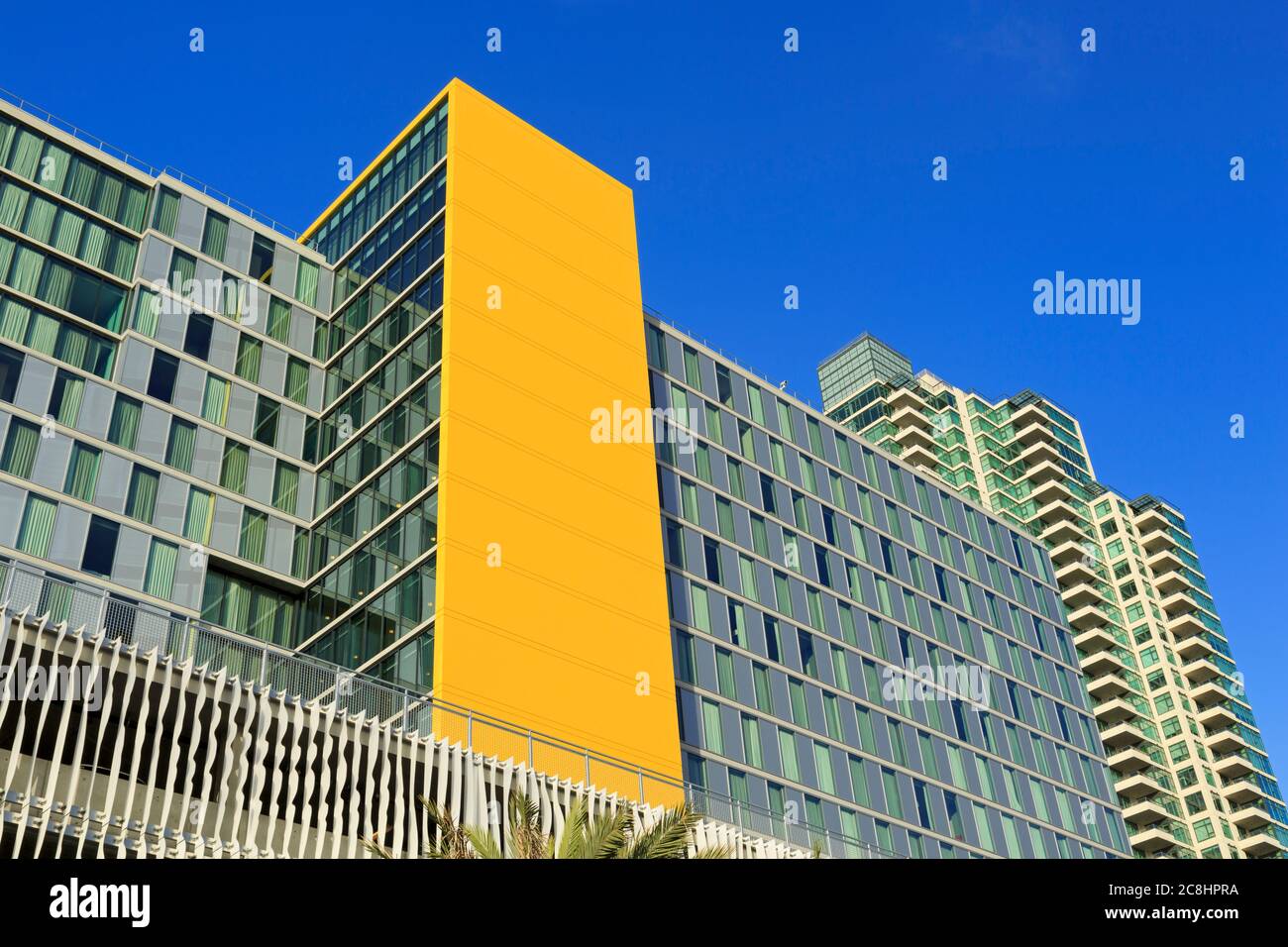 L'établissement Springhill Suites by Marriott, Bayfront, San Diego, California, USA Banque D'Images