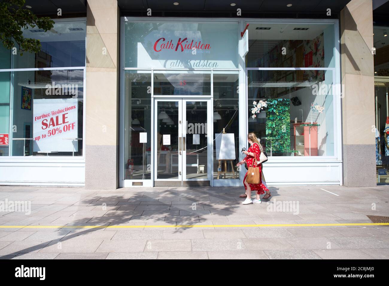 Vue générale de l'extérieur d'un magasin Cath Kidston à Cardiff, pays de Galles, Royaume-Uni. Banque D'Images