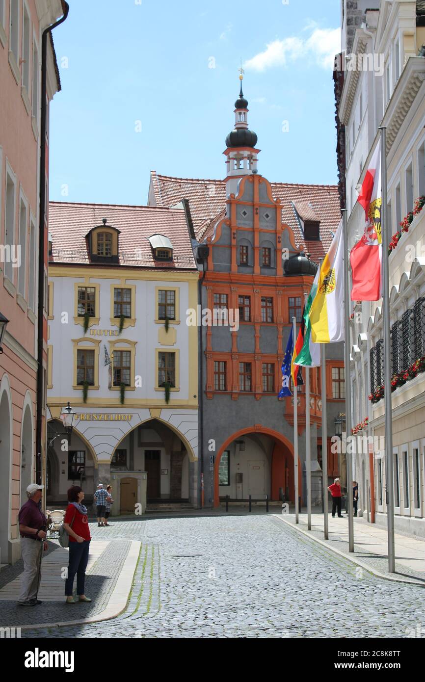 Görlitz/Zgorzelec, Grenzstadt zwischen Deutschland und Polen Banque D'Images