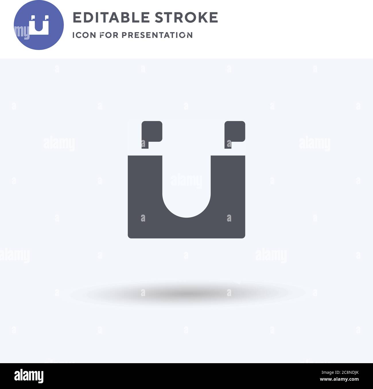 Vecteur d'icône de rampe, signe plat rempli, pictogramme solide isolé sur blanc, illustration du logo. Icône rampe pour la présentation. Illustration de Vecteur