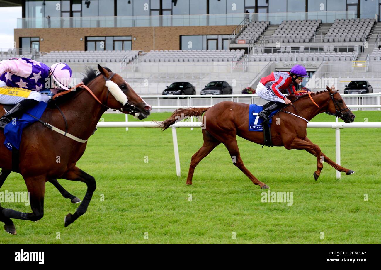 Jockey shane foley at curragh racecourse Banque de photographies et d ...