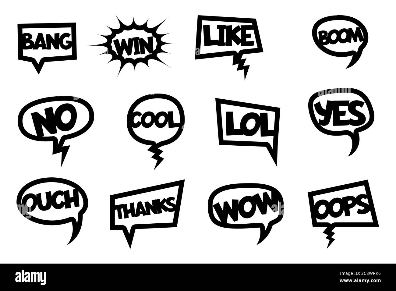 Bande dessinée laser coupe photo stand pop art Illustration de Vecteur