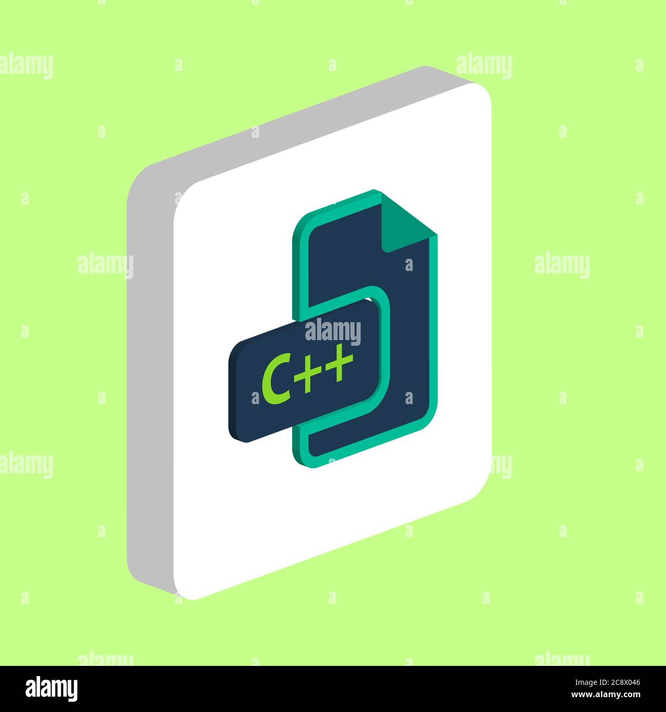 Programmation C++ icône de vecteur simple. Modèle de conception de symbole d'illustration pour l'élément d'interface utilisateur Web mobile. Pictogramme isométrique de couleur parfaite sur le square blanc 3d Illustration de Vecteur Programmation C++ icône de vecteur simple. Modèle de conception de symbole d'illustration pour l'élément d'interface utilisateur Web mobile. Pictogramme isométrique de couleur parfaite sur le square blanc 3d Illustration de Vecteur