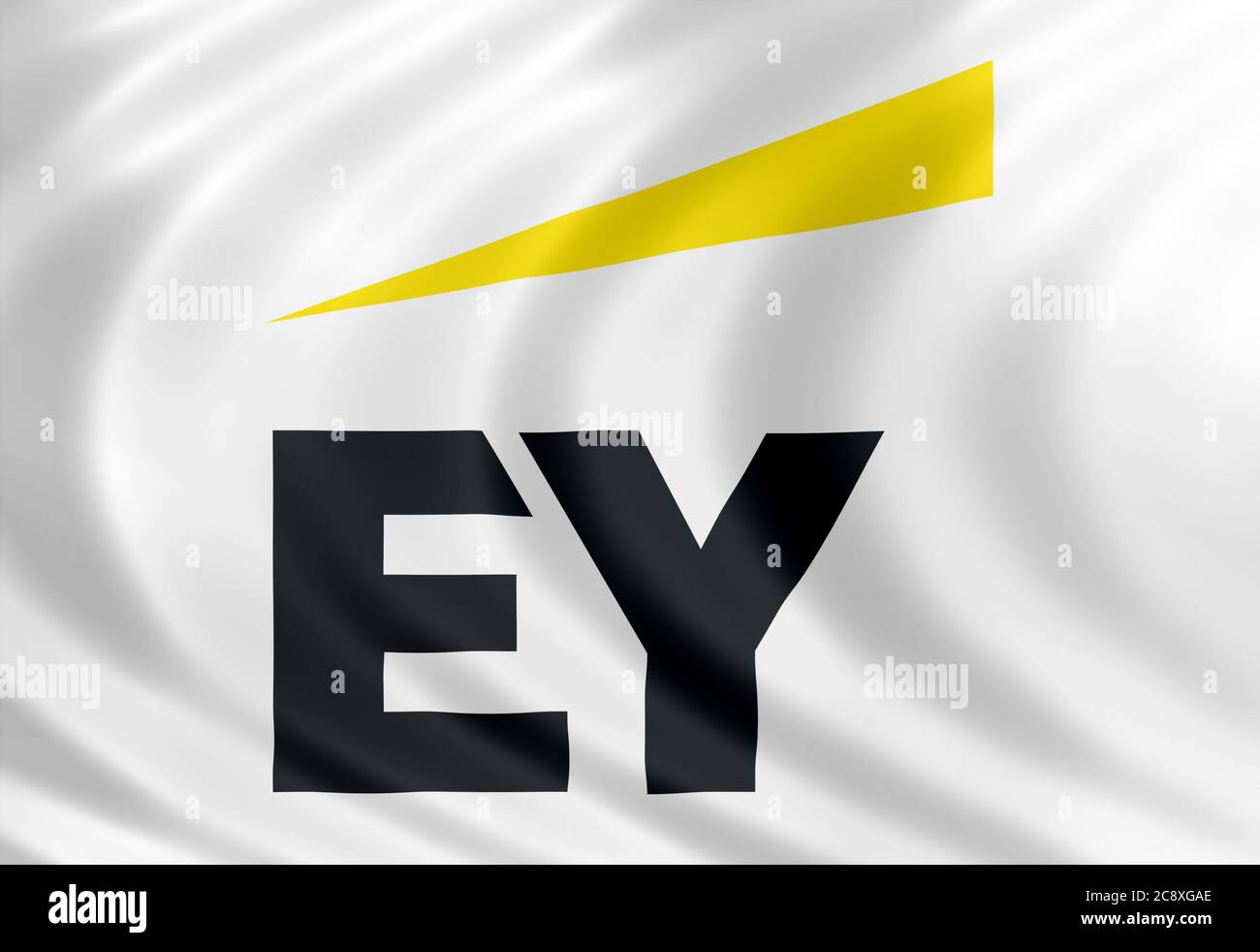 Logo Ernst and Young Banque D'Images