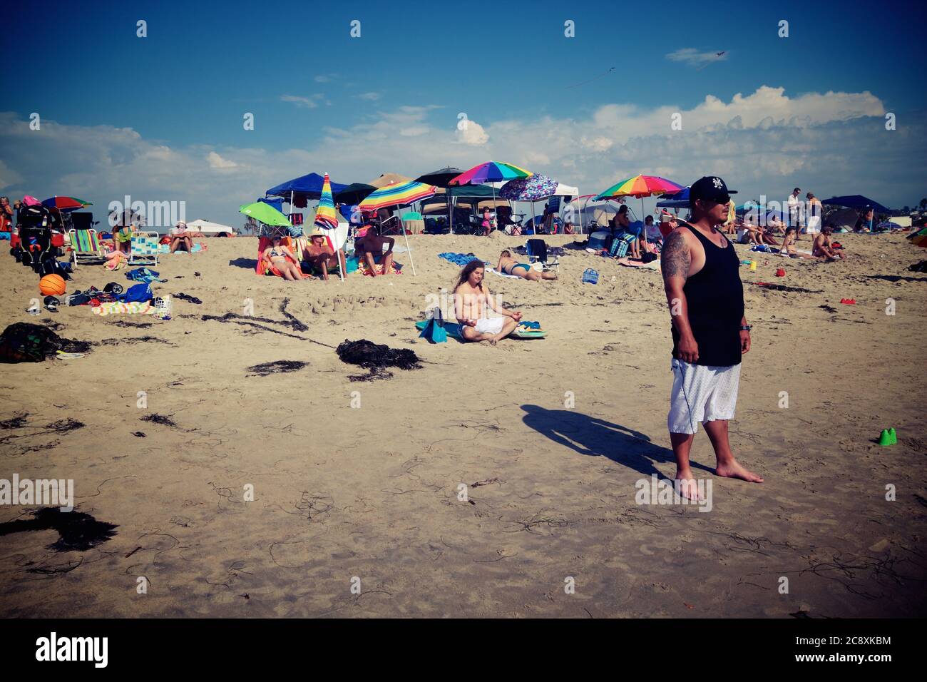 MALIBU BEACH, ÉTATS-UNIS - 14 juin 2014 : prise à malibu Beach à l'été 2014 Banque D'Images