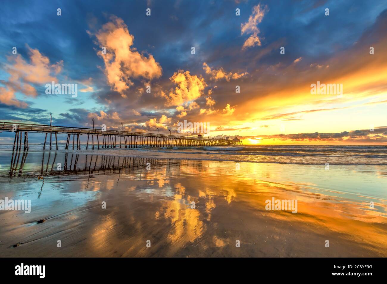 Imperial Beach, Californie Banque D'Images