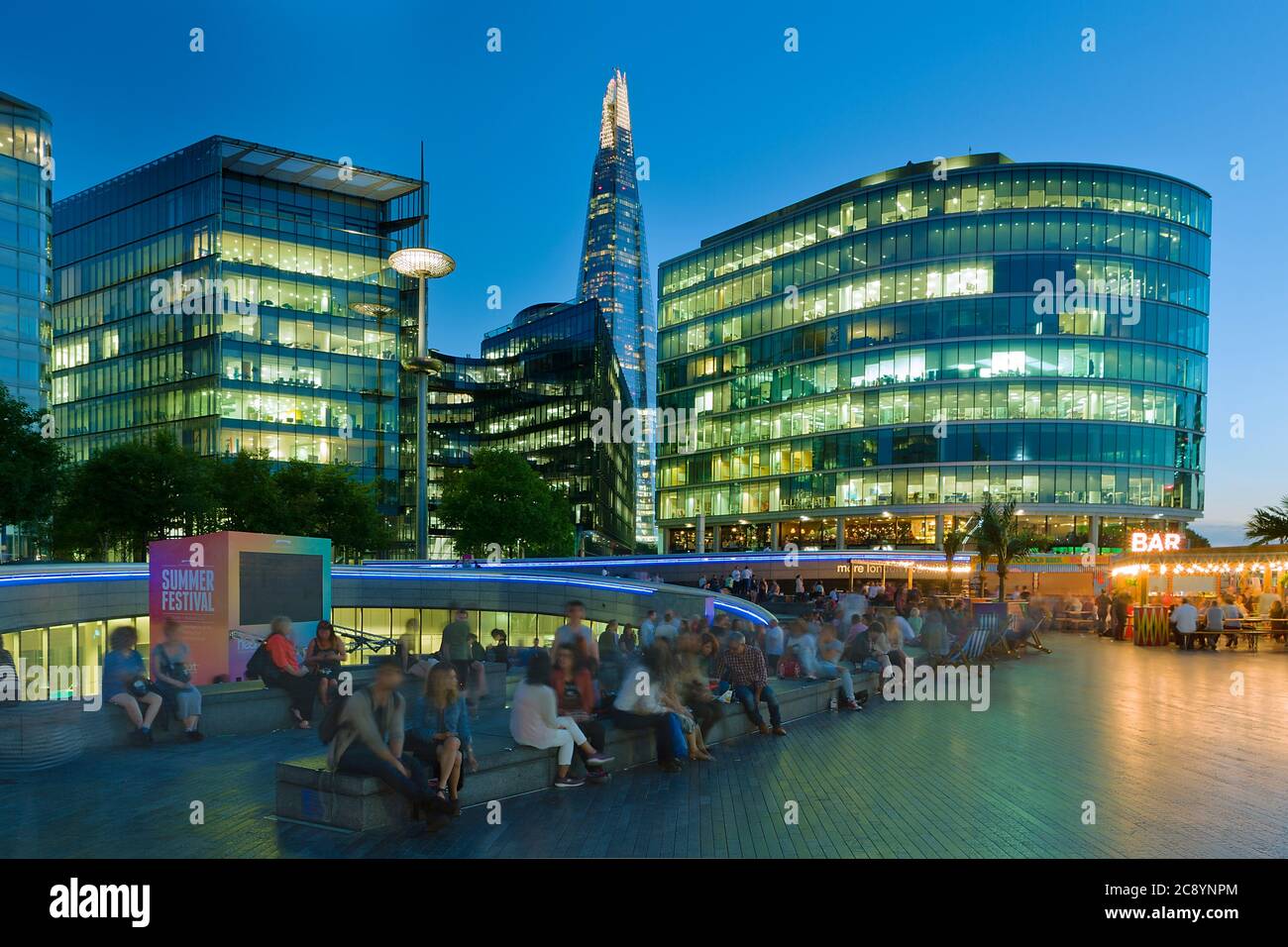 Festival d'été de Londres Banque D'Images