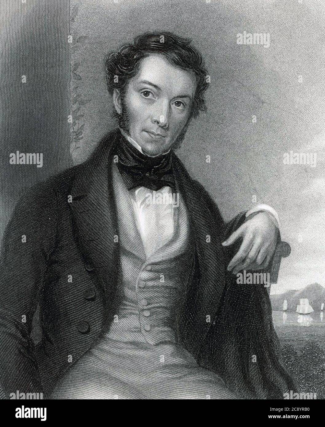 RICHARD COBDEN (1804-1865) fabricant anglais et homme d'État radical Banque D'Images