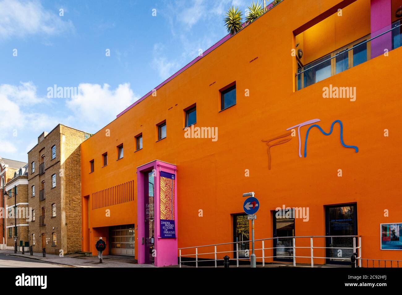 Musée de la mode et du textile, Bermondsey, Londres, Angleterre. Banque D'Images