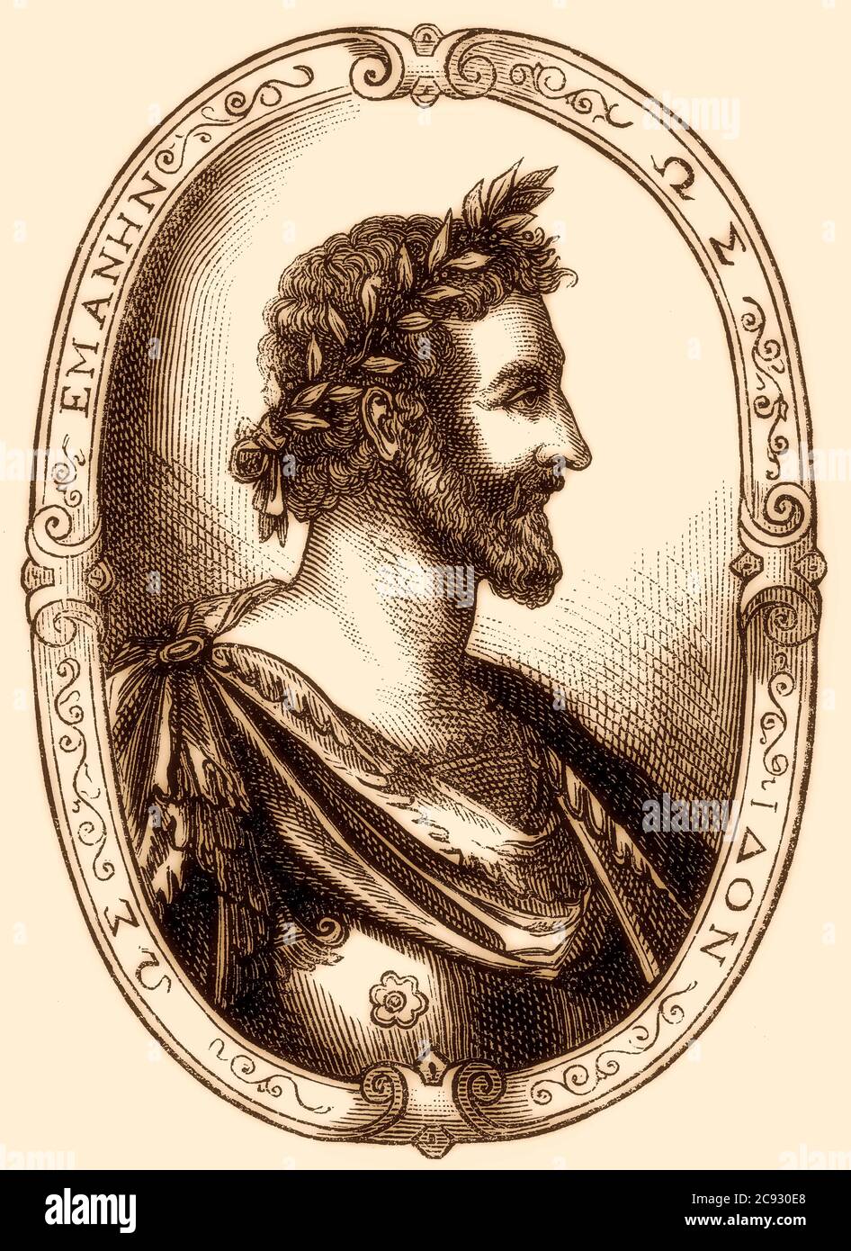 Pierre de Ronsard, 1524 – 1585, poète français Banque D'Images