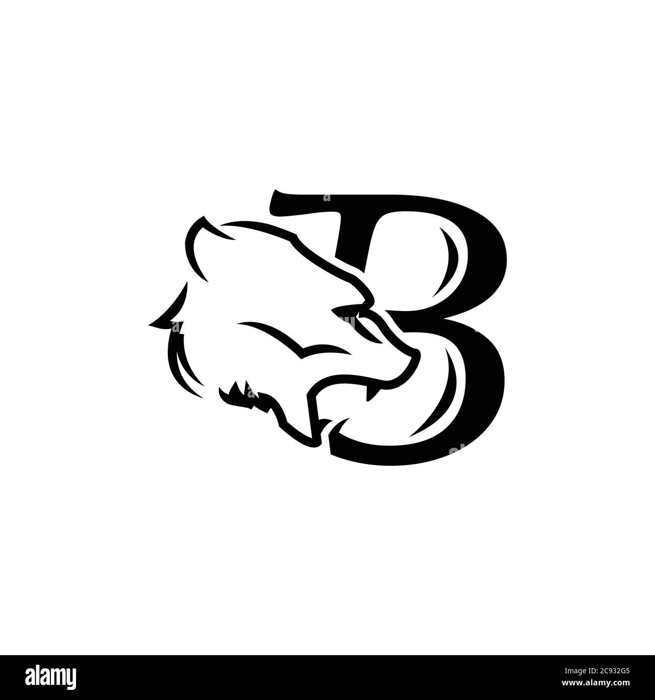 Logo ours - motif vectoriel Illustration de Vecteur
