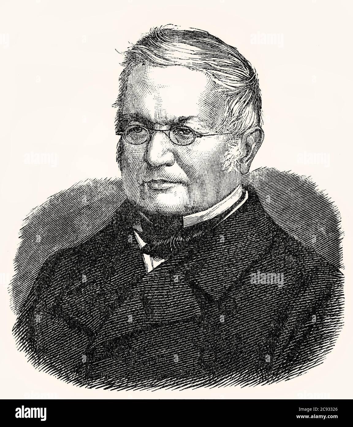 Marie Joseph Louis Adolphe Thiers, 1797 – 1877, homme d'État et historien français Banque D'Images