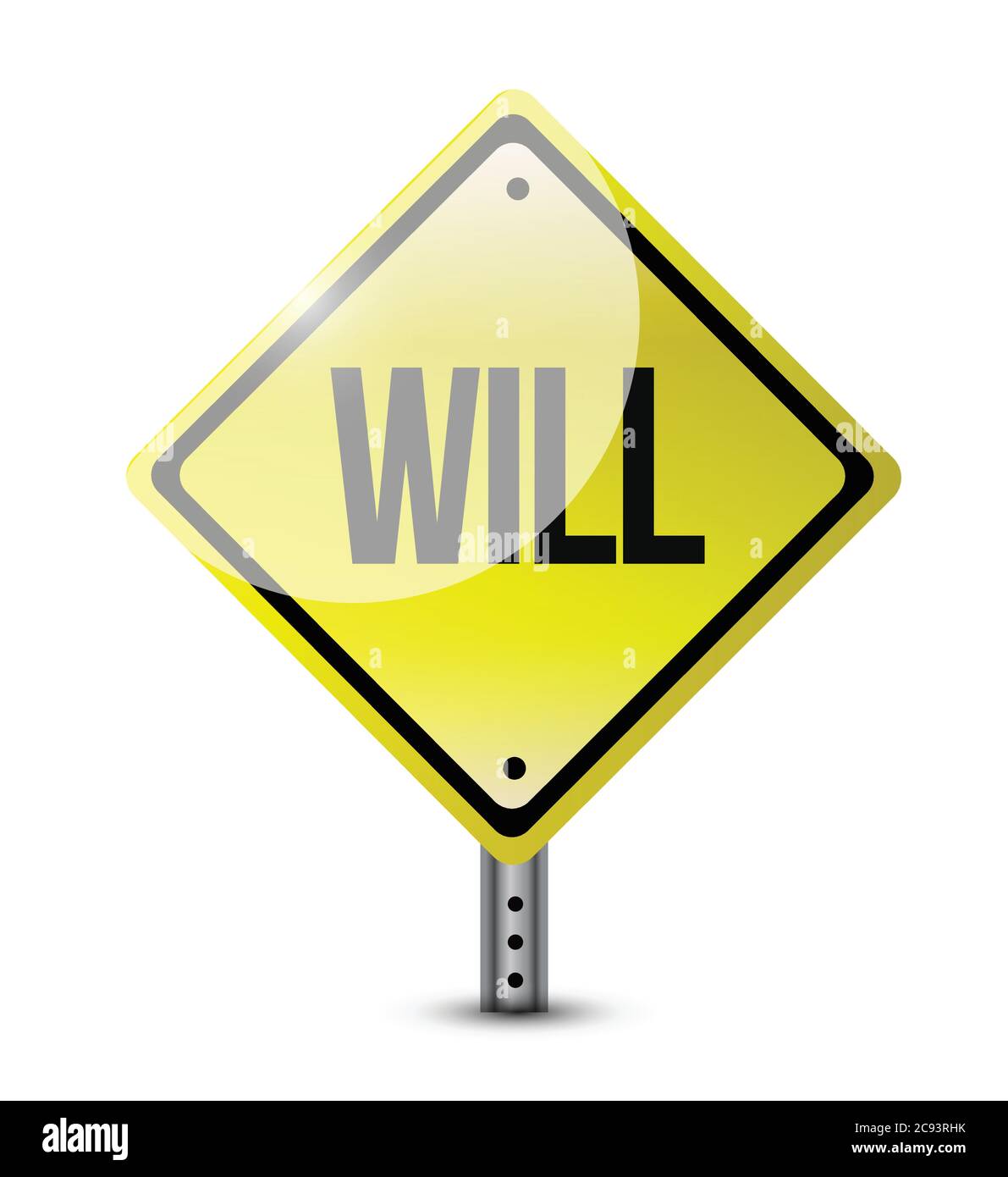 Affiche le dessin d'illustration sur un fond blanc Illustration de Vecteur