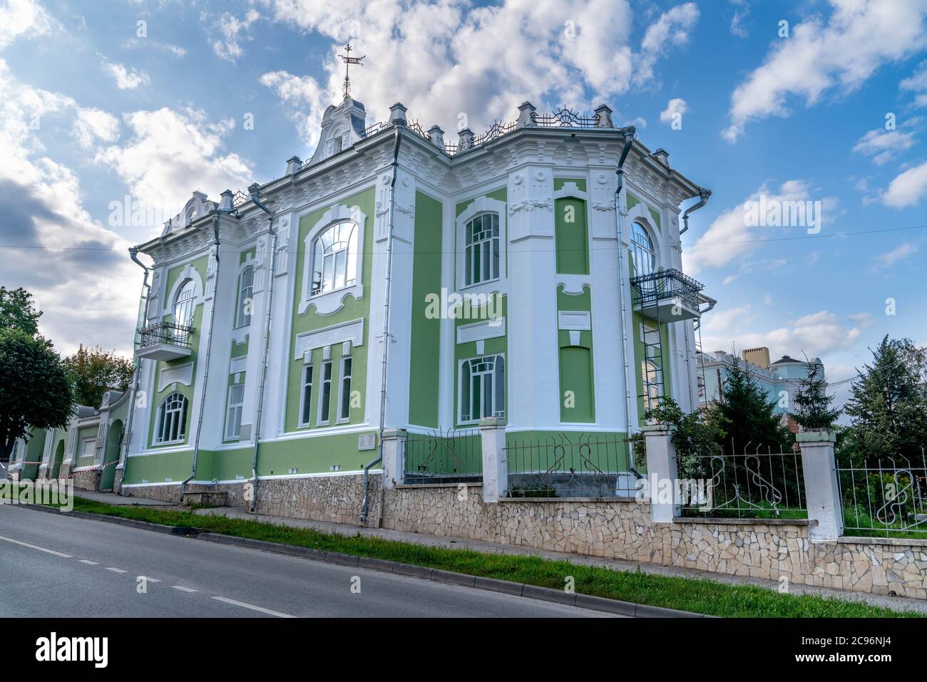 L'ancien bâtiment de Cheboksary Banque D'Images
