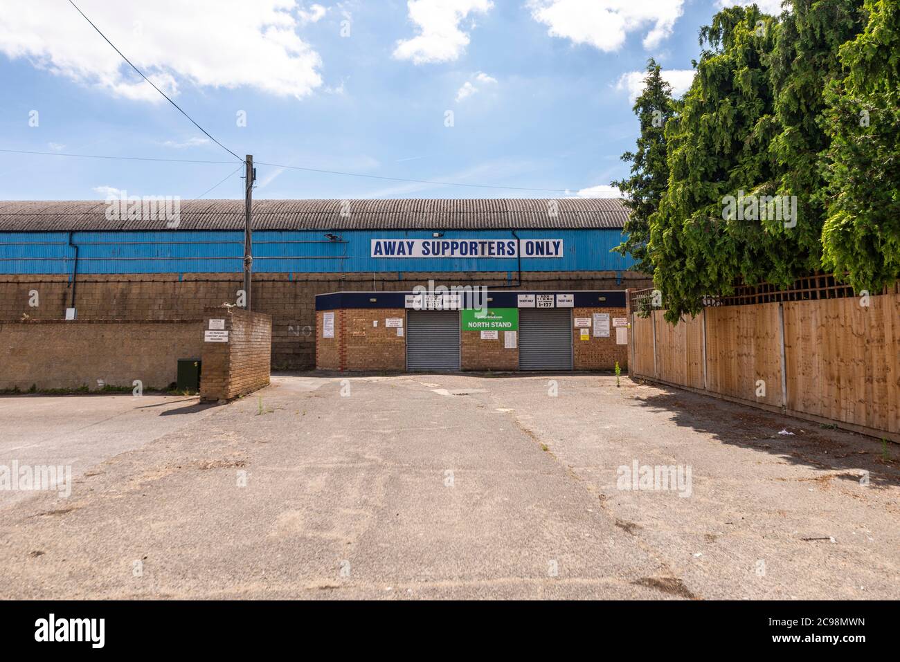 Away supporters Banque de photographies et d’images à haute résolution