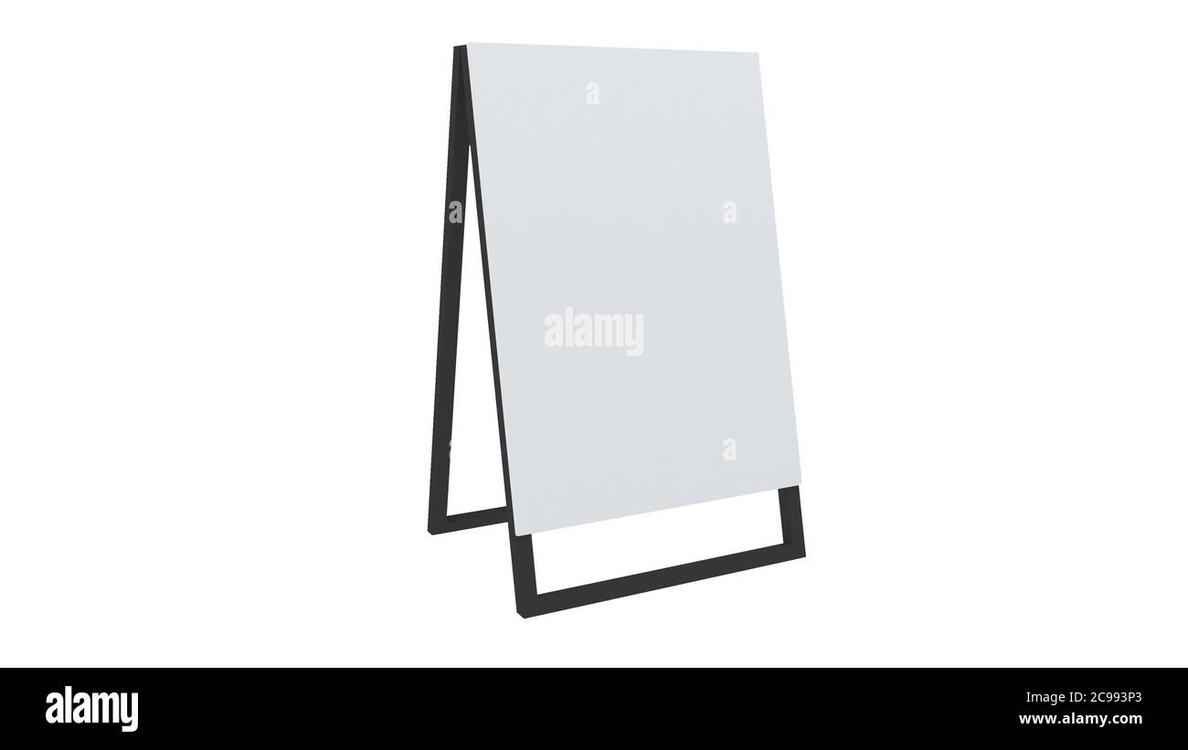 Support d'affichage, panneau de support ou panneau de dessin en bois du support d'affichage sur fond blanc avec chemin d'écrêtage. Banque D'Images Support d'affichage, panneau de support ou panneau de dessin en bois du support d'affichage sur fond blanc avec chemin d'écrêtage. Banque D'Images