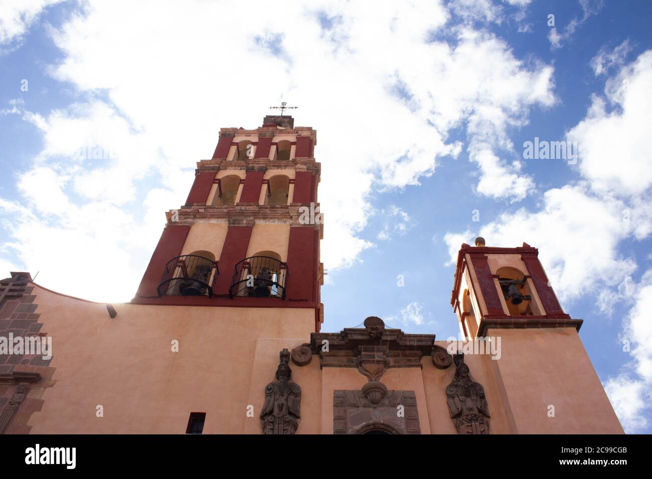 Église de Queretaro (Sierra Gorda) Banque D'Images