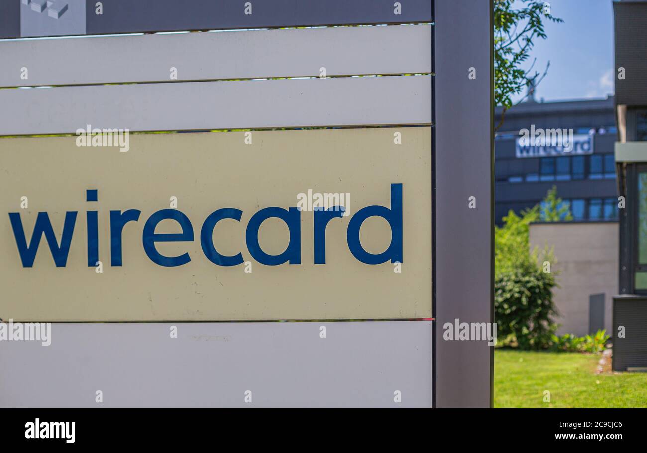 L'insolvabilité de la Wirecard AG ébranle la politique allemande. Banque D'Images
