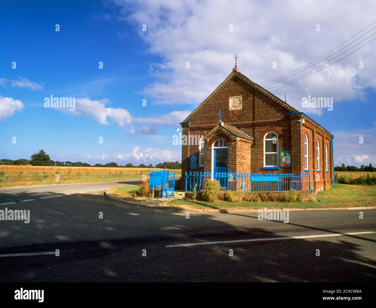 Chapelle méthodiste Fishtoft, Boston Lincolnshire, chapelle Wesleyan datée de 1867. Maintenant désectionné et réaffecté Banque D'Images