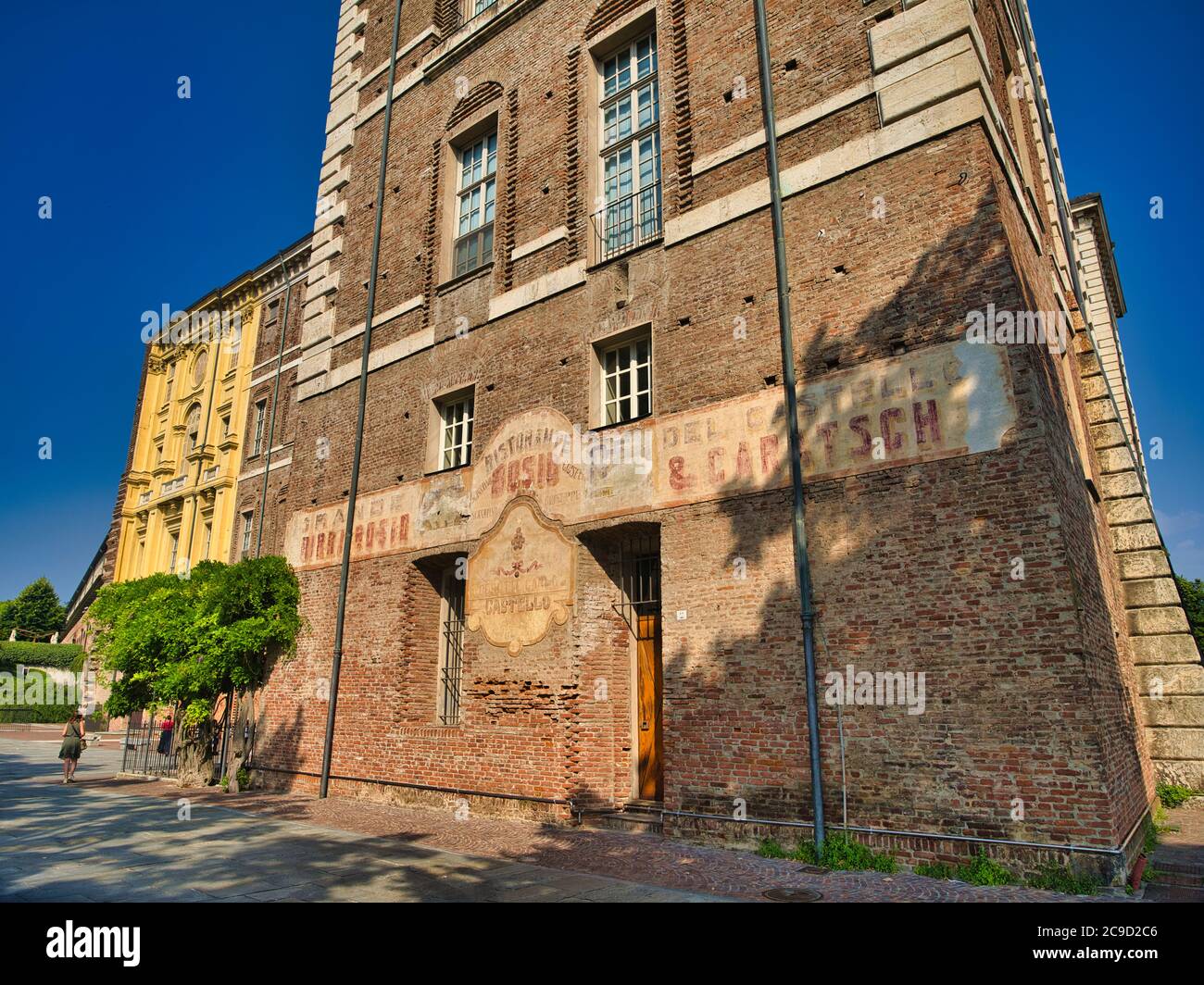 Château de Rivoli, Rivoli, Turin, Piémont, Italie Banque D'Images