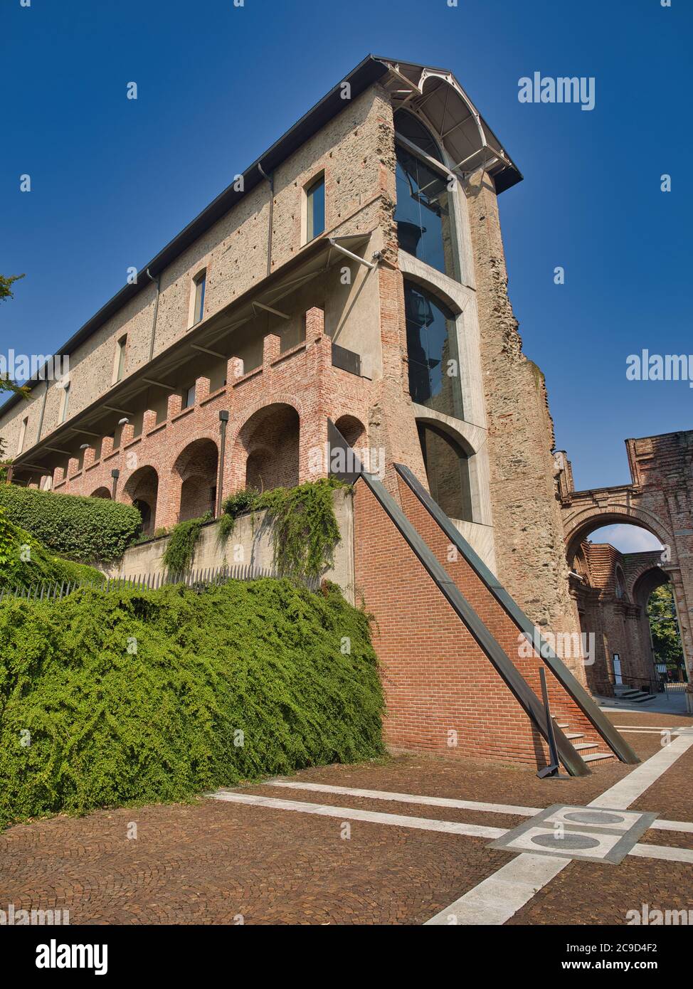 Château de Rivoli, Rivoli, Turin, Piémont, Italie Banque D'Images