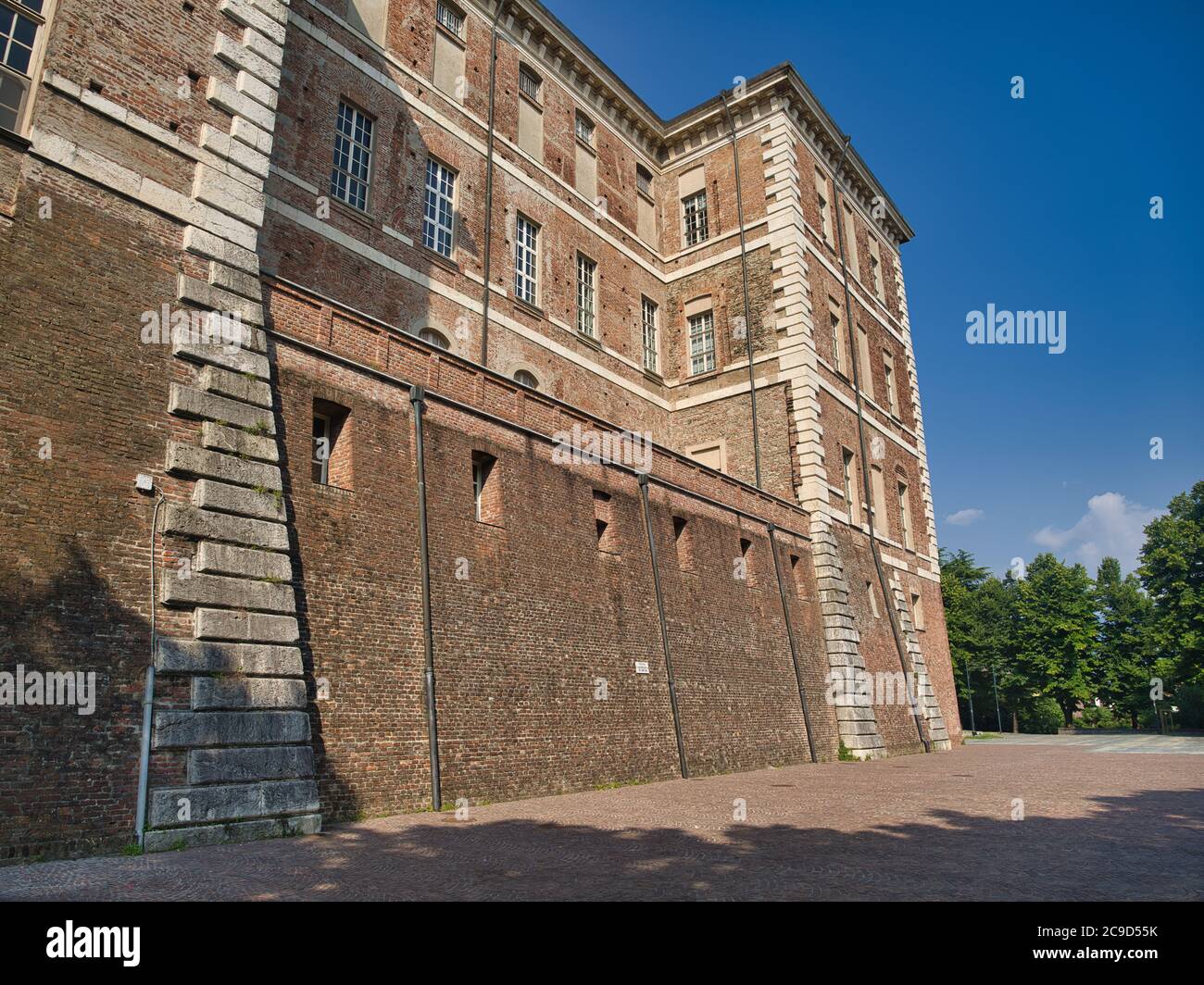 Château de Rivoli, Rivoli, Turin, Piémont, Italie Banque D'Images