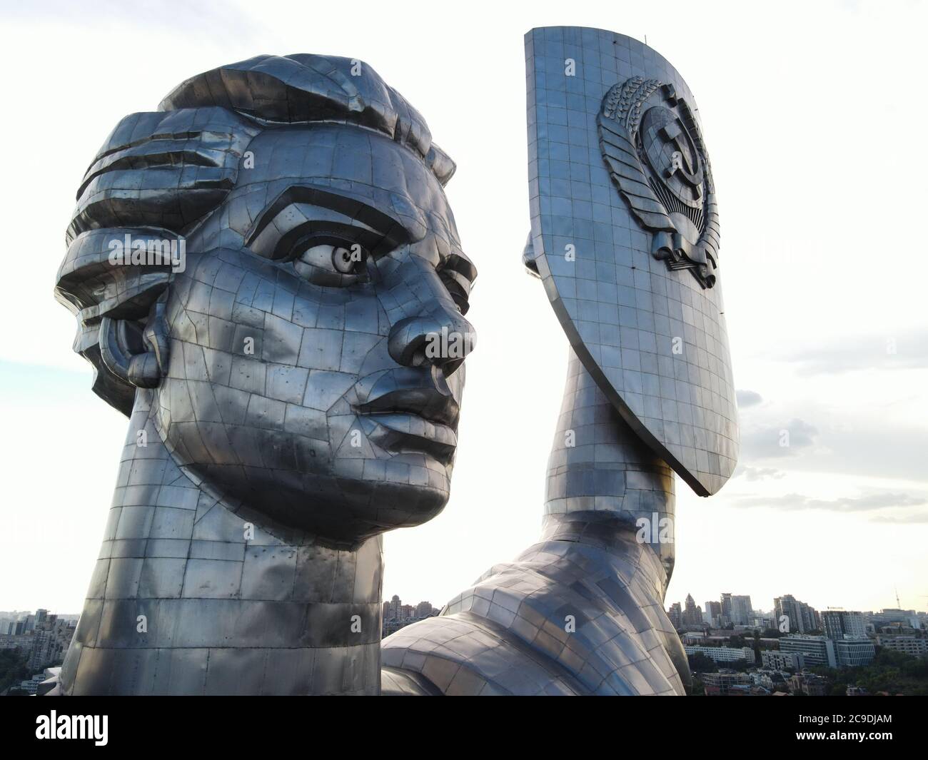 Monument de la mère patrie à Kiev, Ukraine Banque D'Images