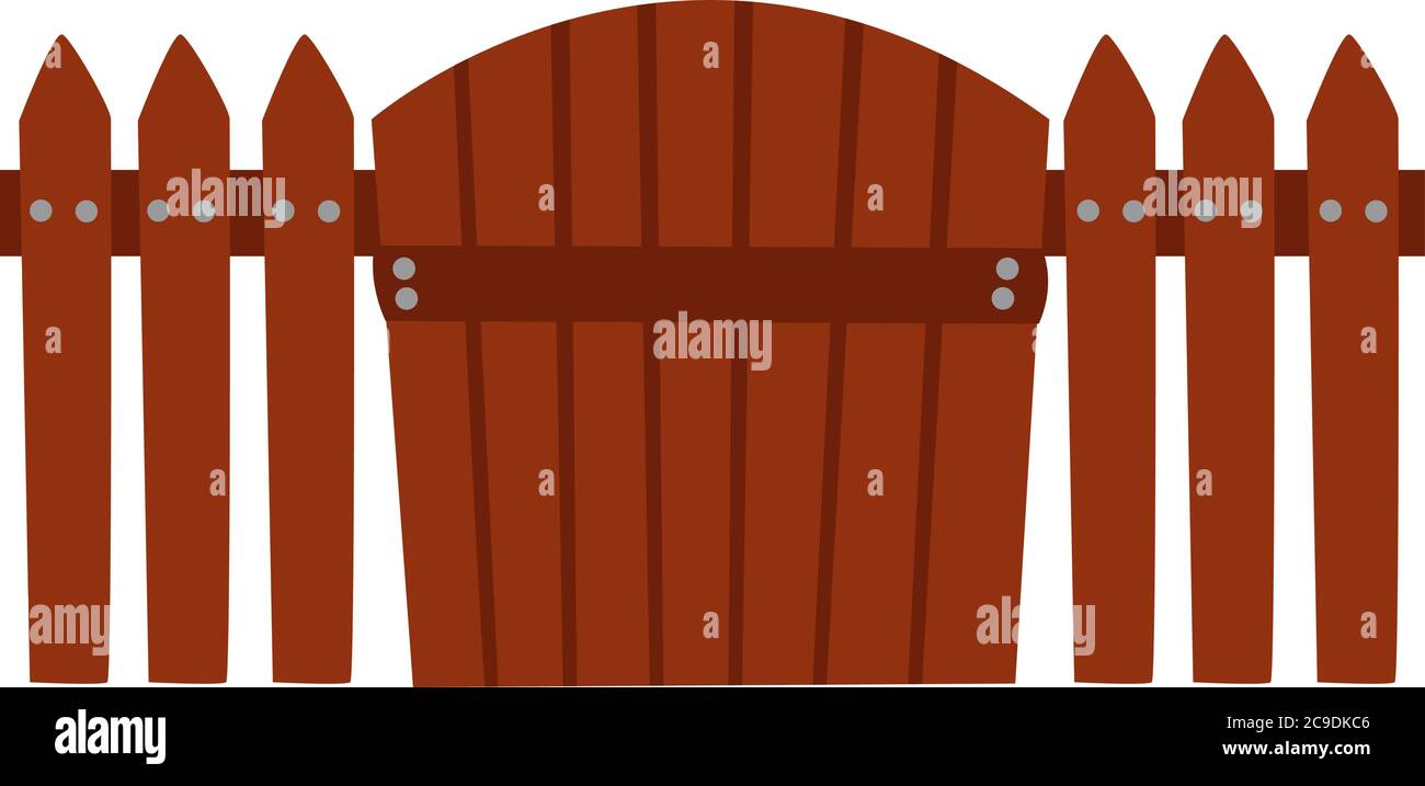 Porte de cricket, illustration, vecteur sur fond blanc Illustration de Vecteur