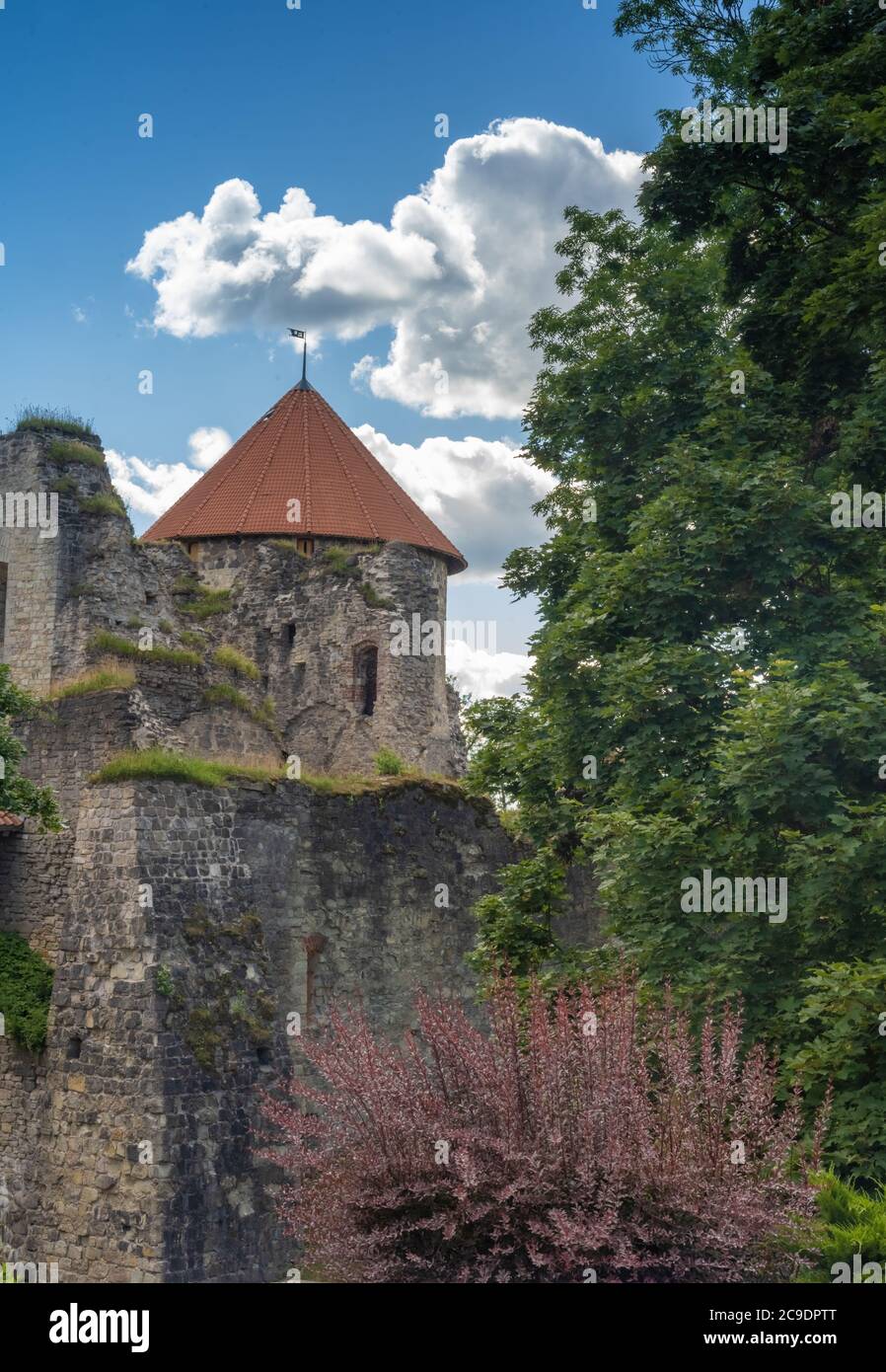 Le château de Cesis, l'un des châteaux médiévaux les plus emblématiques