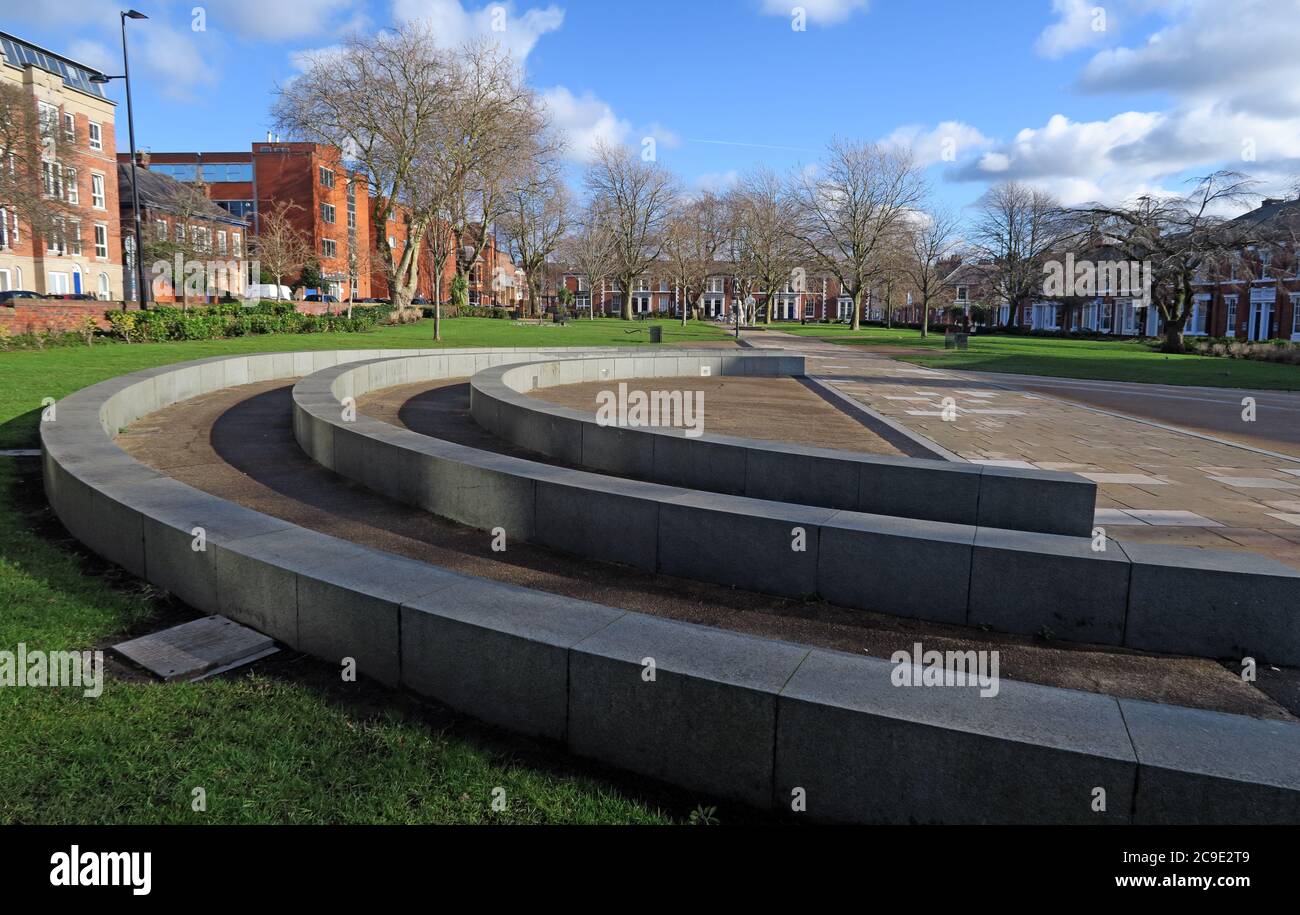 Extérieur Parr Hall, Palmyra Square Performance Area, Warrington, Cheshire, Angleterre, Royaume-Uni, WA1 1BL Banque D'Images